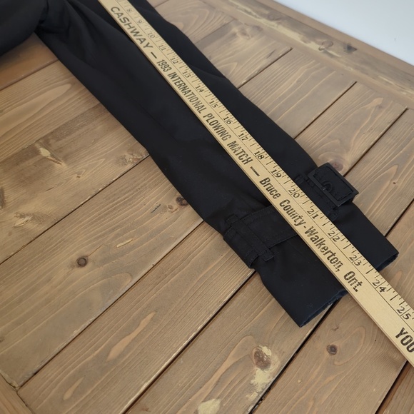 7 for all mankind Black Trench Coat Belted - Picture 10 of 11